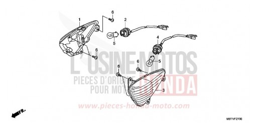 CLIGNOTANT XL1000VB de 2011